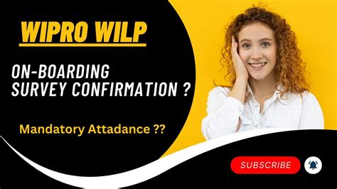 Wipro On Boarding Update 2024 Wipro WILP Survery Confimation Update