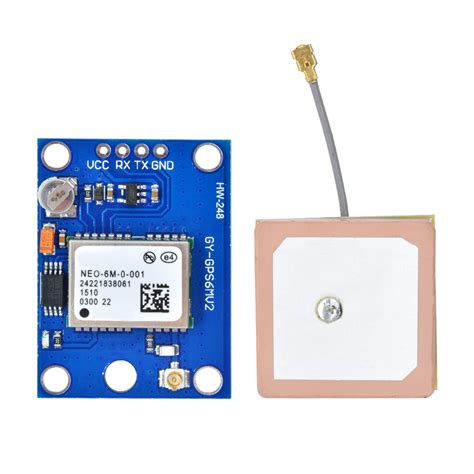 Ublox Neo6M GPS module with antenna - robosap.in