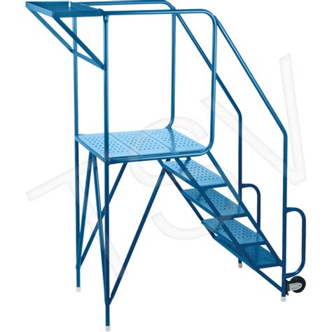 Mechanicsmaintenance Rolling Ladder 5 Steps Areic Inc