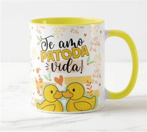 Caneca Casal Divertida Te Amo Pra Vida Toda Elo