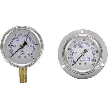 Dial Pressure Gauge PG Jufan Industrial Co Ltd Threaded