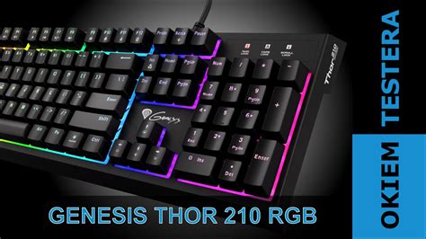 Genesis Thor Rgb Czym Jest Klawiatura Hybrydowa Youtube