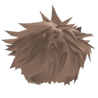 Blonde Messy Spiky Anime Hair Roblox