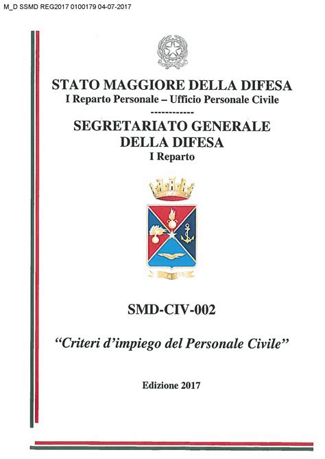 Direttiva Smd Sgd Del Con I Criteri Per Limpiego Dei