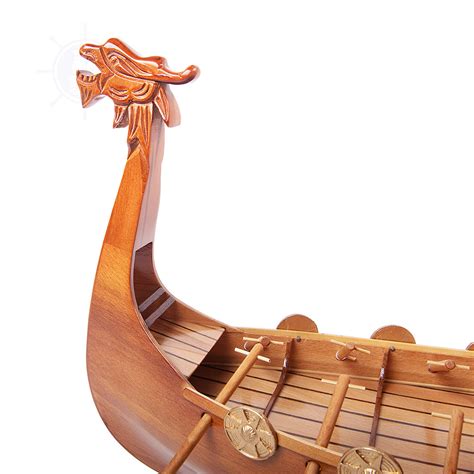 Drakkar Viking Model Boat Museum Quality Fully Assembled Wooden Mo The Spyglass Shop