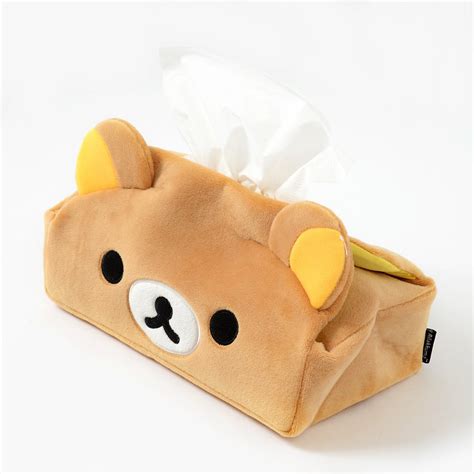 Rilakkuma Fuwaraku Plush Tissue Box Cover San X Tokyo Otaku Mode TOM