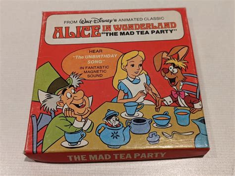 Disneys Alice In Wonderland The Mad Tea Party Super 8 Color Mag