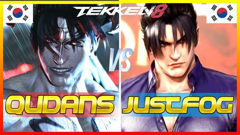 Tekken 8 Qudans Rank 1 Devil Jin Vs Justfog Jin Kazama Player