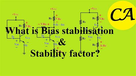 What Is Bias Stabilization And Stability Factor Youtube