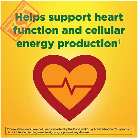Nature Made Coq10 100 Mg Softgels 72 Count Value Size For Heart Health