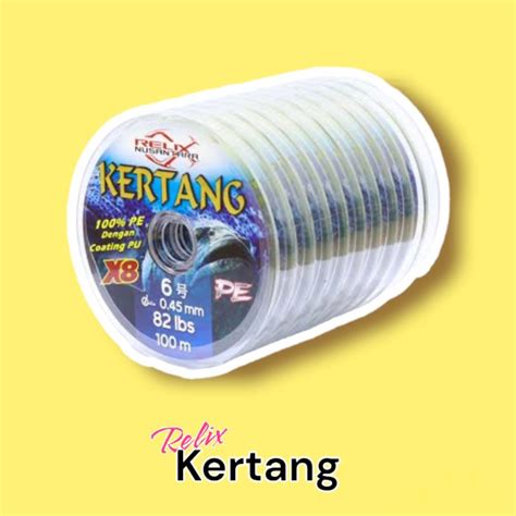 Jual SENAR PE RELIX NUSANTARA KERTANG 100M CONNECTING MULTICOLOUR X8