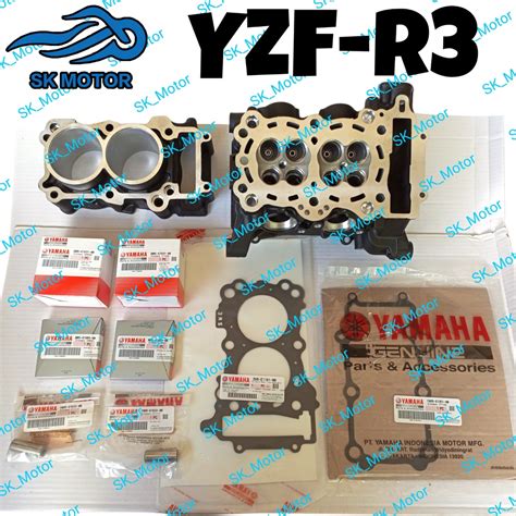 Yamaha Yzf R R Original Cylinder Block Set Cylinder Head Piston