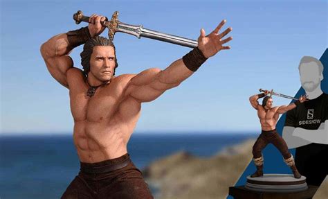 Conan The Barbarian Statue By Pop Culture Sho Conan The Barbarian