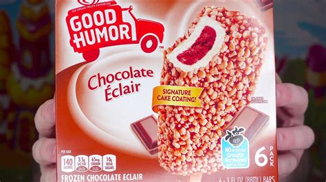 Good Humor Chocolate Eclair Bar Review Youtube