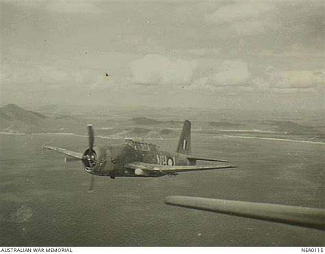 Northern Australia A Vultee Vengeance Dive Bomber Aircraft Of No 12