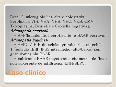 Reactivacin De Tuberculosis Ganglionar Sobre Linfoma Non Hodgkin