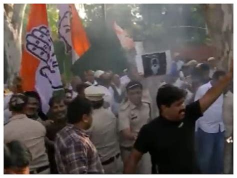 Cheap Act Of Bjp Congress Stages Protest Against Saffron Party Over