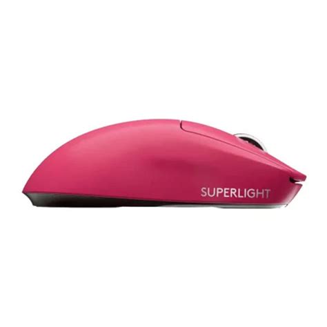 Mouse Logitech G Pro X Superlight Magenta Lightspeed Ultra Ligero Inalámbrico Sensor Hero