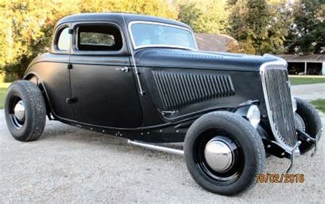 1934 Ford 5 Window Coupe Tastefully Chopped Street Rod