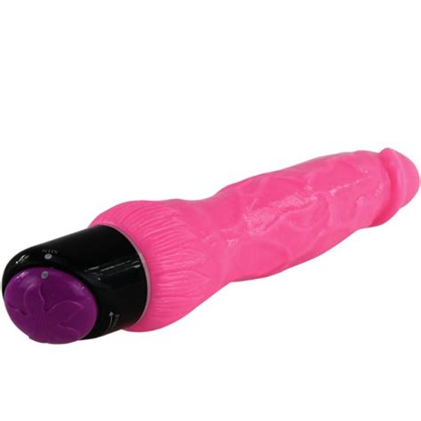 Baile Colorful Sex Realistinen Vibraattori Pinkki 24 Cm Hekumania