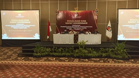 InfoPublik KPU Sleman Gelar Rakor Persiapan Pembentukan KPPS Pemilu 2024