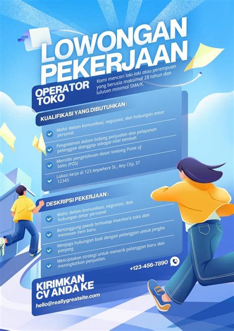 Gratis Desain Contoh Pekerjaan Canva