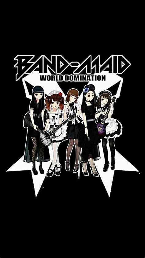 Pin By Kurt Hager On Band Maid Band Maid Maid Band