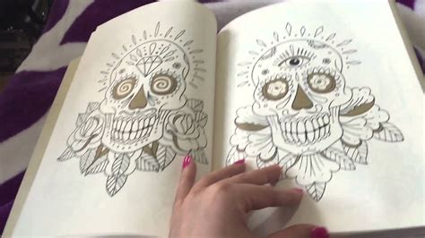 The Tattoo Colouring Book By Megamunden Youtube