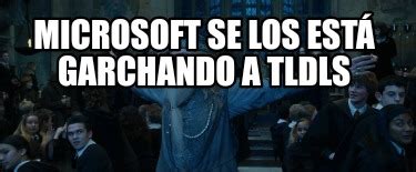 Meme Creator Funny Microsoft Se Los Est Garchando A Tldls Meme