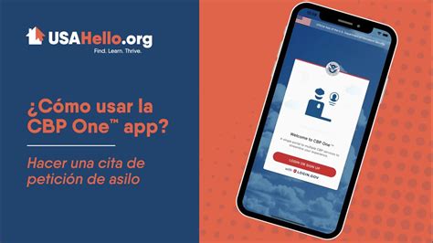 USAHello Cómo usar la CBP One App YouTube