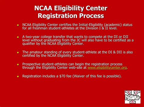 Ppt Ncaa Initial Eligibility Requirements Powerpoint Presentation Free Download Id 4476574