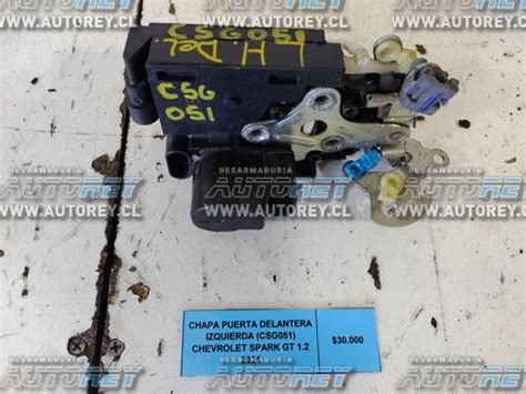 Chapa Puerta Trasera Izquierda GSG054 Chevrolet Spark GT 1 2 2021 20