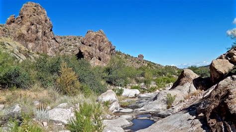 First Water Creek Water Superstition Mountains Mountains