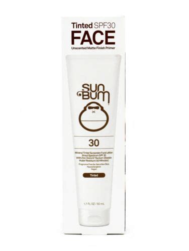 Sun Bum Mineral Spf 30 Tinted Sunscreen Face Lotion Matte Primer 1 7oz 09 2024 Ebay