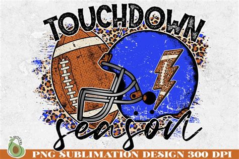 Touchdown Season Png Retro Football Sublimation