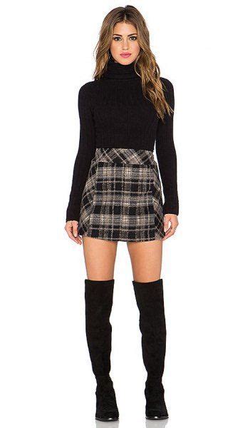 Checkered Skirt Outfit Ideas – kadininmodasi.org