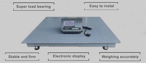 Custom Digital Medium Ground Electronic Industry Scales For Scaleplatform Weight Weighing Cap