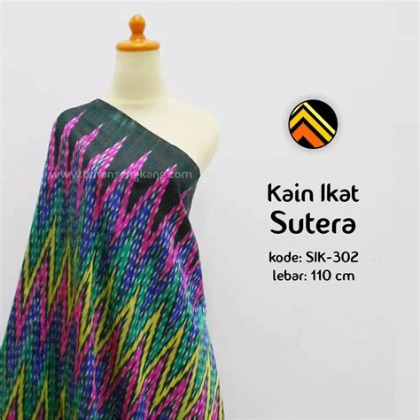 Jual Kain Tenun Ikat Sutra Asli Bugis Makassar Hitam Tenun