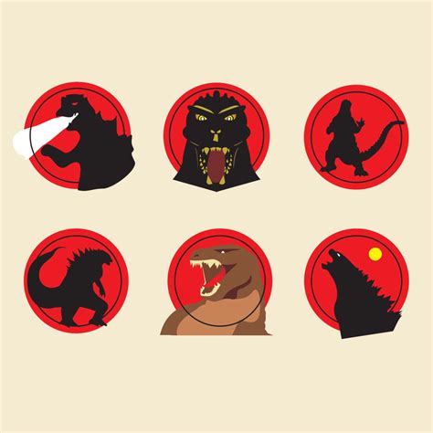 Godzilla Svg Bundle Files Master Bundles