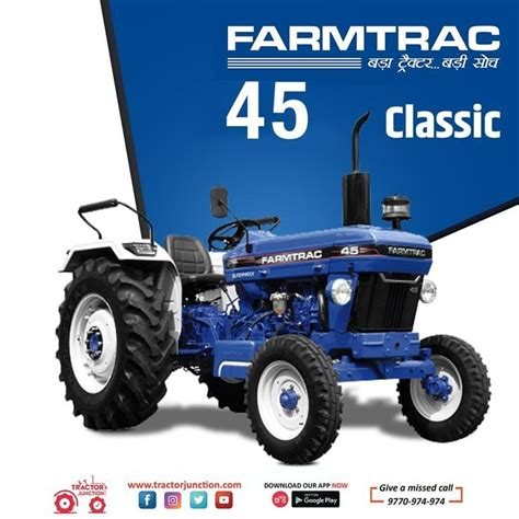 Escorts Farmtrac 45 Smart Tractor 45 HP 2WD At Best Price In Faridabad