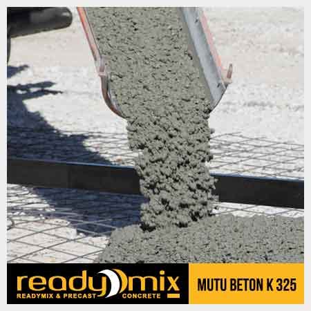 Harga Beton Mutu K Dan Campuran Mix Design Ready Mix