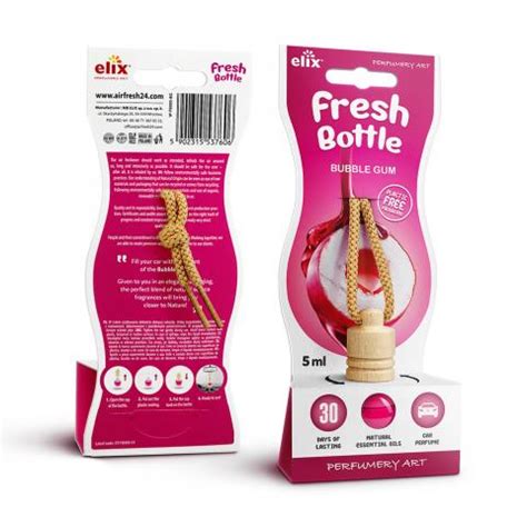 Ароматизатор за кола Elix Fresh bottle Дъвка 5 мл 06085193 на топ цена ...
