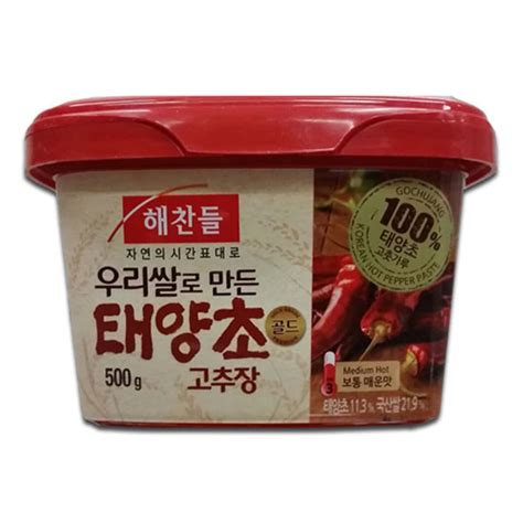 Buy Cj Haechandle Gochujang Korean Hot Pepper Paste Medium Hot Gm Best Price Reviews
