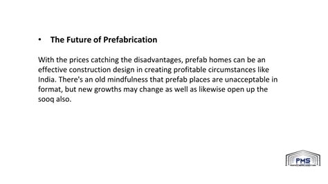 Ppt Future Of Prefabrication In The Construction Industry What You