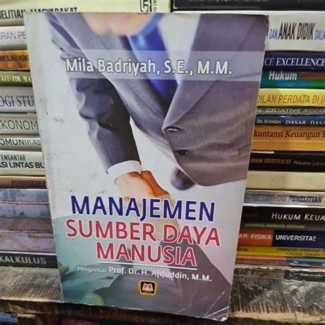 Jual Manajemen Sumber Daya Manusia By Mila Badriyah Shopee Indonesia