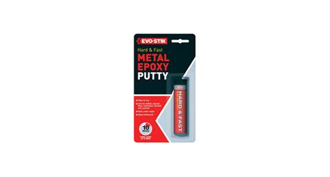 Evo Stik 30812349 Hard Fast Metal Epoxy Putty From 9 84