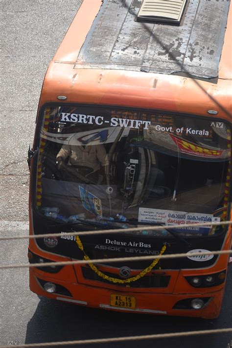 KS 081 KOTTARAKKARA KOLLUR KSRTC SWIFT DELUXE AIR BUS Flickr