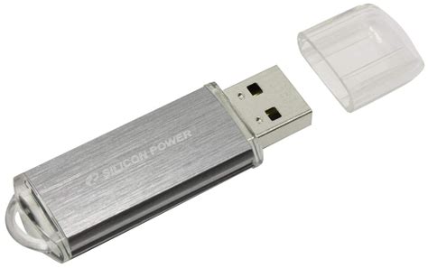Флешка Silicon Power UFD ULTIMA II-I 8 ГБ, 1 шт., silver — купить в ...