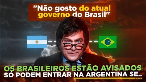 Nova Crise Argentina Barra Brasileiros Que Querem Entrar No Pa S Por