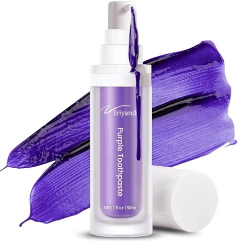 Amazon Purple Toothpaste For Teeth Whitening Best Purple